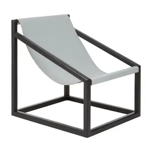 Interiors by Premier Kendari Grey Cubic Frame Chair