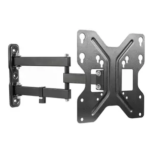 Mitchell & Brown JB-22-43FM Full Motion TV Bracket, 23"-43", Free Tilt Design, Stainless Steel