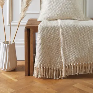 Hayden Eco-Friendly Basket Weave Throw