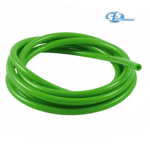 1 Metre Green Silicone Vacuum Hose / Turbo Rubber Tube Air Water Pipe 4mm