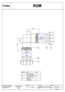 McAlpine R2M 19/23mm Universal 135 degree Overflow Bend