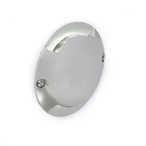 Luminosa Keenan LED Two-Way Outdoor Wall / Floor Light Nickel IP67