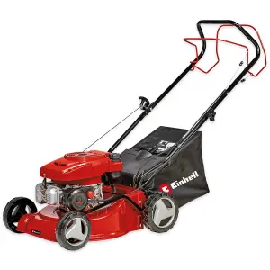 Einhell 40cm Self Propelled Petrol Lawnmower 2000W Rotary 4-Stroke Engine With 45L Grass Box - GC-PM 40/2 S