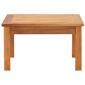 Berkfield Garden Coffee Table 60x60x36 cm Solid Acacia Wood