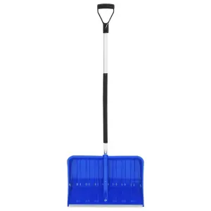 vidaXL Snow Shovel Blue 145 cm Aluminium