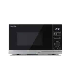 Sharp YC-PS234AU-S 23L 900W Microwave Oven with 8 Automatic Programs - Silver