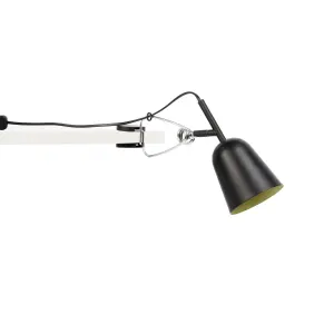 Luminosa Studio 1 Light Clip On Spotlight Black, Cream, E14