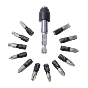 Erbauer Diamond Mixed Impact Screwdriver bits (L)75mm, 13 pieces - SDR21142