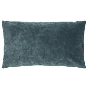 Camden Throw Cushion Denim / Rectangular / 30cm H x 50cm W x 10cm D