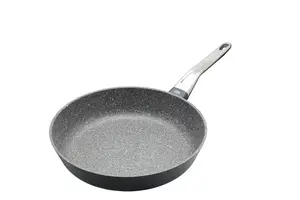 3pc Non-Stick Cookware Set with Cast Aluminium Wok 28cm, Frying Pan 28cm and Crepe Pan 28cm