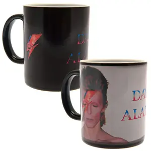 David Bowie Heat Changing Mug Black/White (One Size)