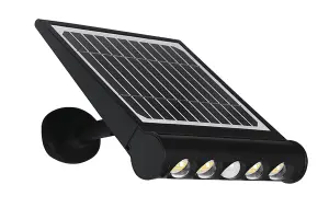 NexSun Corsican 950 Lumen Solar Security Floodlight with Detachable Light Bar and PIR Motion Detection