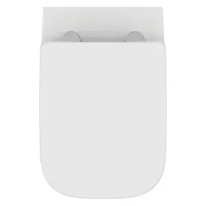 Ideal Standard i.life A White Wall hung Square Toilet with Soft close seat & Concealed cistern