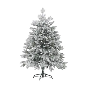 Foraker Artificial Pine Christmas Tree 3.94ft H x 2.79ft W x 2.79ft D