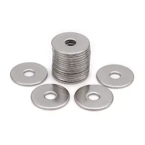 250 x Assorted Heavy Duty Washers, Imperial Table 4, Steel for Nuts & Bolts