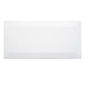 Trentie White Matt Metro Ceramic Indoor Wall Tile Sample