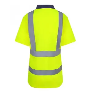 PRO RTX Mens High Visibility Polo Shirt