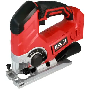 Excel 18V Cordless Jigsaw with 1 x 4.0Ah Battery & Charger EXL581B