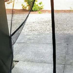 Magnetic Fly Screen, Heavy Duty Door Screen, Easy Installation Insect Proof Mesh Net, Keep Bugs/Flys/Mosquitos Out (90 x 210cm)