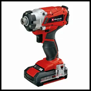 Einhell Cordless Combi Drill 44Nm Impact Driver 140Nm Power Tool Set Power-X-Change 18V With Batteries Charger Carry Bag