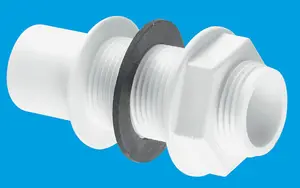 McAlpine R4 0.75" Straight Overflow Tank Connector