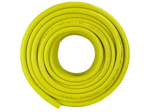 Faithfull CT085023112BKYE01 Heavy-Duty Reinforced Builder's Hose 30m 19mm (3/4in) Diameter FAIHOSE30B34