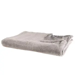 Blanket CHAAB 150 x 200 cm Light Grey