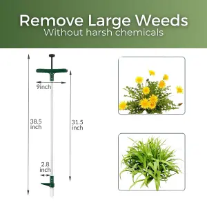 Manual Weed Removal Tool - Stamp Up Weed Puller