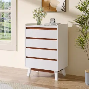 4-Tier Bedroom Chest Storage Cabinet W 600 x D 400 x H 860 mm