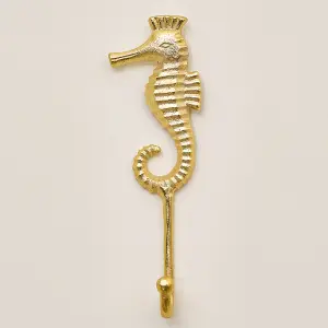 Melody Maison Gold Seahorse Wall Hook