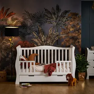 Stamford Luxe Cot Bed White