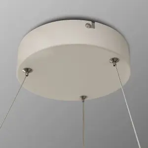 Luminosa Lyn LED Pendant Lamp 30W 2300Lm 3CCT 45cm White