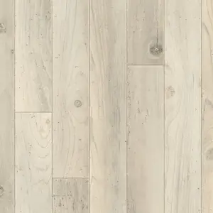 Wood Effect Cream Anti-Slip Vinyl Flooring For LivingRoom, Kitchen,2.8mm Thick Cushion Backed Vinyl Sheet-1m(3'3") X 2m(6'6")-2m²