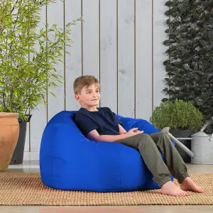 Veeva Teen Bean Bag Chair Blue Childrens Bean Bags