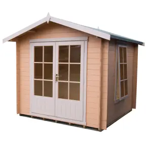 Shire Barnsdale 7x7 Log Cabin 19mm Logs