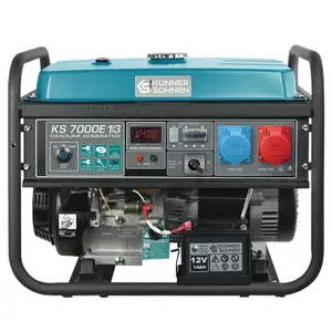 Petrol generator KS 7000E 1/3 with a rated power of 5.0 kW