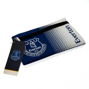 Everton FC Official Fade Pencil Case Blue/White (One Size)