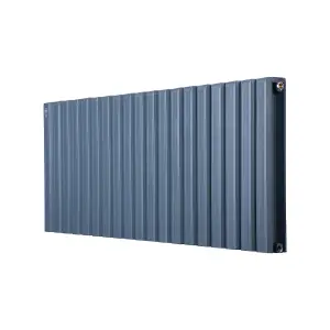 Aluminum Radiator Compatible with Heat pump. Model "pioneer Plus" Grey. 1330mm.Heigth600mm. Btu/hr:10032