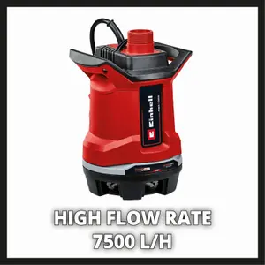 Einhell Power X-Change Cordless Dirty Water Pump - For Floods Ponds Standing Water - GE-DP 18/25 Li-Solo - Body Only