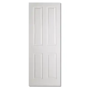 Textured 4P Primed White Internal Door 204 cm H x 72.6 cm W x 4 cm D