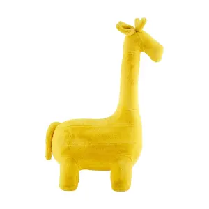 Interiors by Premier Giraffe yellow Animal Chair, Non-Harmful Children's Chair, Easy to Balance Kiddie Chair