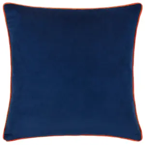 furn. D'Azure Abstract Piped Polyester Filled Cushion