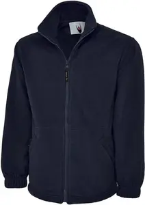 Uneek Classic Full Zip Micro Fleece Jacket UC604 Navy L Colour: Navy,