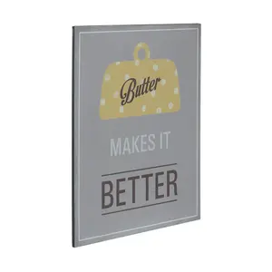 Maison by Premier Butter Makes It Better Wall Plaque