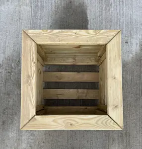 Simply Wood Signature SQUARE Planter - Extra Large  X 2