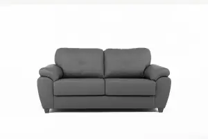 Furniture Stop - Solaro Range 3 Seater Leather Sofa