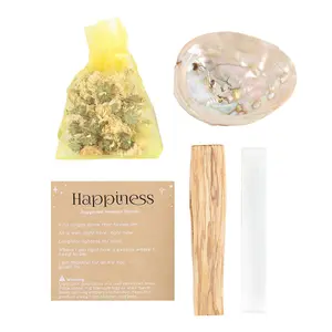 Something Different Herbal Magick Happiness Spell Kit White/Brown (One Size)