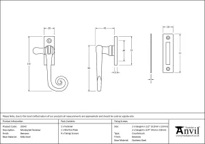 From The Anvil Beeswax Monkeytail Fastener