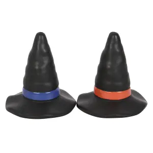 Something Different Witches Hat Salt and per Shakers Black/Blue/Orange (One Size)