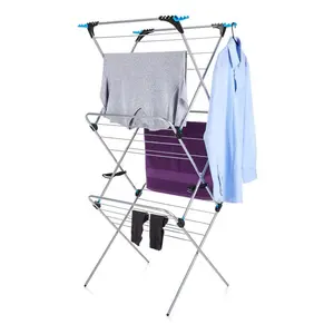 Steel Foldable Freestanding Drying Rack